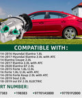 Keep Your Whip Cool In Heatwaves Direct Fit AC Compressor With Clutch for Hyundai Elantra and Kia Forte with 1.8L and 2.0L engines.