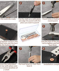 Step-by-step guide using All in One Leather Craft Kit with Copper Rivets and Burr Washers for DIY projects
