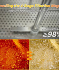 Heavy Duty Commercial Fryer Oil Filter Cart Rolling Mobile Restaurant Grease Purifier With 48 Liter Tank Circulates 12 Liters Per Minute Fast Saves Oil Dough Includes Five Filter Papers filtration images