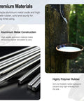 Aluminum metal rods and rubber tree sap extraction in forest scene