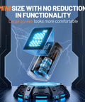 Cordless Tire Inflator Portable Air Pump Kit With Large Digital Display Fast 1 Minute Inflation 150 PSI LED Light