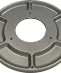 Tray Base Mount For Vise Bases Cast Aluminum Stability With Six Integral Wells And Rounded Sloped Walls For Easy Parts Grab