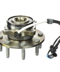 Ready-To-Roll Preset Wheel Bearing Kit With Greased And Pre-Sealed Design and ABS Sensor Cable visible