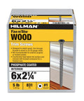 These Slick Black Phosphate Trim Screws Deliver Badass Holding Power For Deck And Cabinet Installs Number Six By Two Inch Quarter Flat Head Square Drive Recess Guarantees Confident Stick Fit Eight Hundred Thirty One Heavy Duty Packs Type Seventeen Sharp, box of 831 screws.
