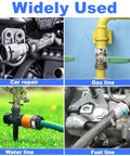 Car repair, gas, water, fuel lines using 160 Piece Single Ear Hose Clamp Kit 6mm To 25.6mm Stainless Steel 304 Ear Clamps.