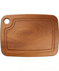 Premium Acrylic Two In One Cutting Board Router Template For Woodworking And Inlay Projects Laser Cut Quarter Inch Thick Guide on wood background.