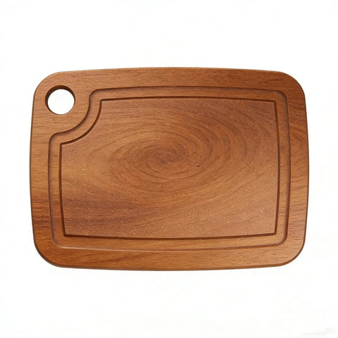 Premium Acrylic Two In One Cutting Board Router Template For Woodworking And Inlay Projects Laser Cut Quarter Inch Thick Guide on wood background.