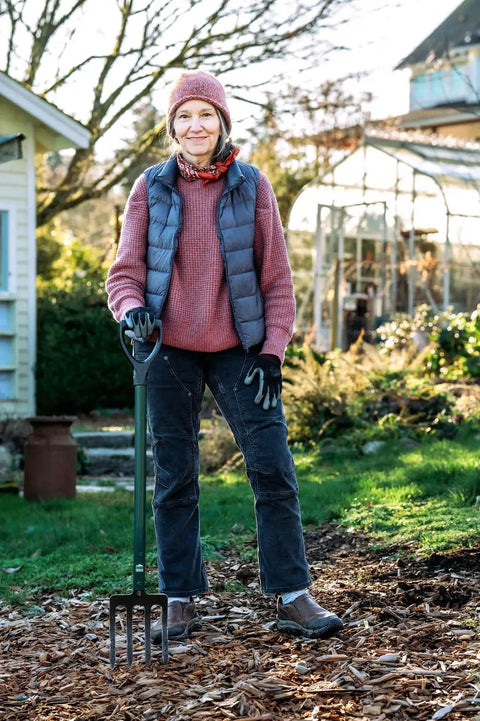 Compact Steel-Handle Border Fork With A 6-Inch Shorter Design For Tight Spots Built From 90 Percent Recycled High-Strength Steel Ergonomic Grip for gardening