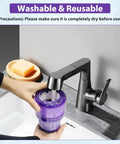 Person washing 3 Pack Vacuum Filters Replacement For V11 Torque Drive V11 Animal V11 Complete V11 Extra V15 Detect Vacuums