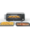 Digital Air Fry Pro Countertop Oven with extended height, XL capacity, air fry basket, wire rack, and crumb tray, fits a 2 lb roast.