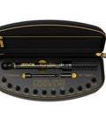 Bike Torque Wrench Set 1/4-Inch Drive, 15-Piece Kit With 72-Tooth Dual-Direction Click in black and yellow case