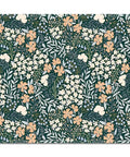 Cute Floral Mouse Pad With Stitched Edges, Non Slip Rubber Base, 9.25 By 7.75 Inch Desk Pad For Home Office, Washable