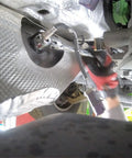 Seven Eighths Inch Oxygen Sensor Wrench For Ford 4.6L And 5.4L Engines Swivel Head Socket in use under vehicle
