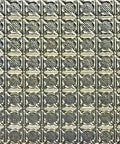 Chain Mail Stamped Metal Lay In Tin Ceiling Tile Gold Nugget Finish 24x24 Inch Covers 48 Sq Ft Easy Drop In For Ceiling Backsplash Or Wall