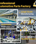 Professional Automotive Parts Factory with large-scale manufacturing, automatic production line, and quality inspection