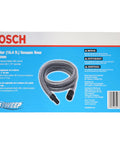 Box showing 16.4 Foot 35mm Vacuum Hose VAC005 For Dust Extraction and Power Tool Attachments with friction fit connectors.