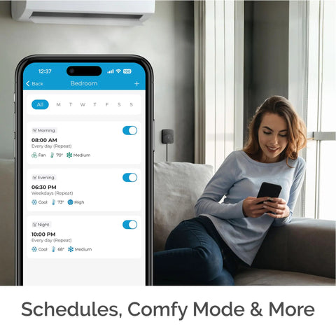 Make Your AC Smart With A WiFi Enabled Controller For Mini Splits, Window And Portable Units That Work With Alexa