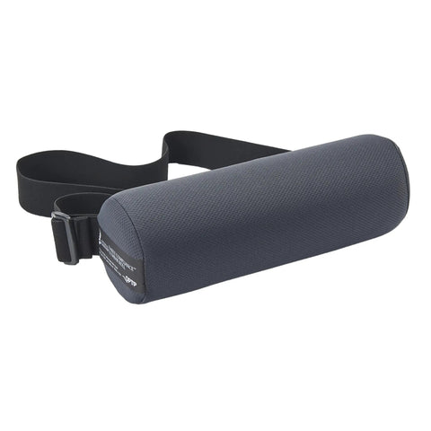 Get The Original McKenzie Early Compliance Lumbar Roll, A Smaller Ergonomic Back Support Pillow With Strap For Proper Spine Alignment, 11 inch polyfoam.