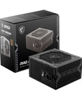 Mag A650BN 650W Non Modular Power Supply With 80 Plus Bronze Certified Low Noise Fan and box packaging