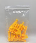 Tire Changer Plastic Inserts Kit With Nylon Rim Edge Protectors For Duck Head Mount Demount Tools in plastic bag