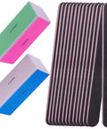 All In One Nail File And Buffer Set With 4 Way Buffers Shine Kit For Natural Nails Manicure Filing Polishing Buffing