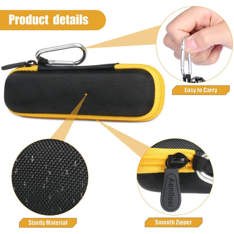 Rugged Hard Case For Work Sharp Guided Field Sharpener Case Only Portable EVA Protective Storage Pouch Travel Ready Carrying Box Tough Outdoor Knife Sharpener Case Replacement