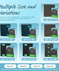 Various sizes of Universal Cut To Fit Carbon Activated Air Filter For Air Purifiers And Vents Odor Busting Charcoal Sheet Pre Filter