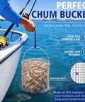 Built Tough 304 Stainless Steel Parts Washer Basket 8.5 By 9 Inch Shop Ready Industrial Mesh Tray For Grease Oil And Auto Parts Rust Proof Cleanup Holder being used on a boat.