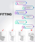 Fitting guide for Slim Modern Bidet Toilet Attachment With Dual Self Cleaning Nozzles, Fresh Water Sprayer.