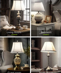Three Way LED Light Bulbs 50 100 150W Equivalent, Daylight White 5000K A19 LED Bulbs With E26 Base used in various rooms.