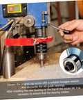 Top Mounted Router Bit Bearings Kit for Woodworking Milling Cutters Replacement Ball Bearings Guide Id Od Pro Grade Steel