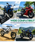 Crankshaft Truing Stand For Motorcycles And Mopeds, Runout Measurement Tool with Wide Compatibility for various bikes.