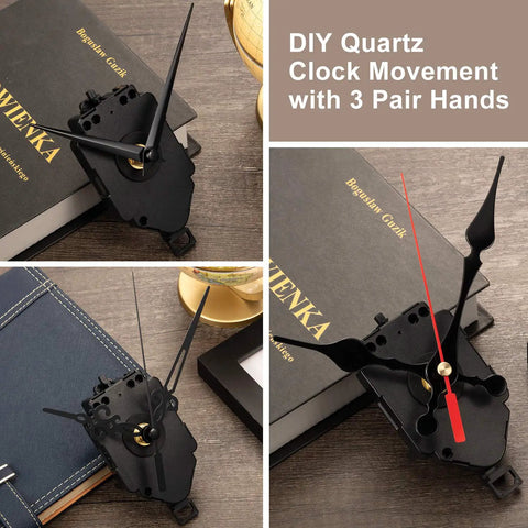 Quartz Pendulum Trigger Clock Movement With Westminster Chime Melody Clock Kit Includes 3 Pairs Of Hands on books