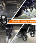 2 Pack Hammerlock Coupling Link Safety Chain Adapter For Tow Hitches One Half Inch Easy Connect Trailer Chain Link Connector