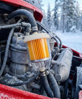 Inline Fuel Filter For Small Engines And Lawn Mowers Universal 1 Quarter Inch To 5 Sixteenth Inch Fuel Line installed in engine