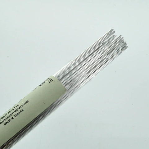 Aluminum 4043 TIG Welding Rod One Sixteenth Inch Diameter Thirty Six Inch Length One Pound Pack For Welding 3003 3004 5052 6061 6063