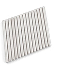 15 Pack Five Millimeter By Seventy Millimeter 304 Stainless Steel Cylinder Dowel Pins For Wood Furniture Easy Install With Chamfered Ends