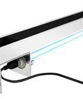 Whole House UV C Light System with Activated Carbon Filter and Magnetic Mount for HVAC Air Conditioning Coils, 16.75-inch length