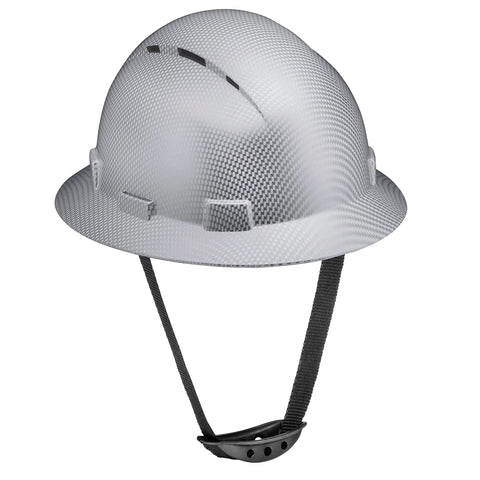 Vented Full Brim Hard Hat With Padded Comfort In Blue Banshee For Construction OSHA Approved Head Safety Helmet For Men