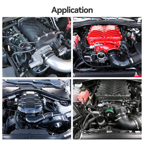 Automotive engine bay application of Silicone Vacuum Hose Kit For Automotive Use, Multi Size Silicone Vacuum Tubing 1/8 Inch To 3/8 Inch ID, 5 Feet