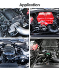 Premium Black Silicone Vacuum Hose Kit With 6 High Density Tubing Sizes From 1/8 In To 3/8 In For Auto Engine Cooling And Intake Systems Made To Survive Heat And Pressure While Delivering Flawless Seals Every Single Time in car engine bays