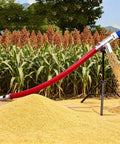Beast Grain Conveyor System With High Suction Auger Screw Feeder 2000W 1.5M Reach Ideal For Home And Farm Transporting Grain Cement And Sand For Fast Home And Farm Jobs in field