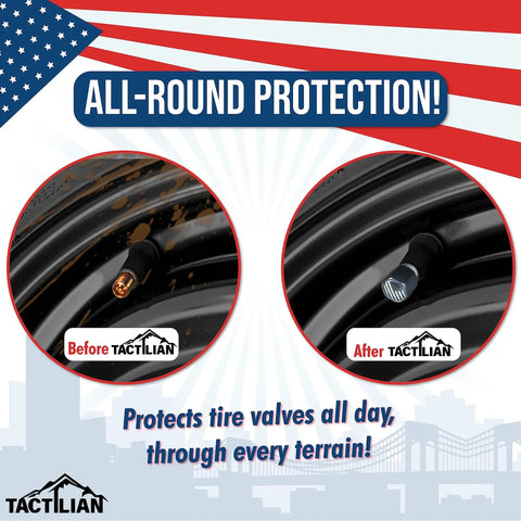 Premium Tire Valve Stem Caps For Tesla Models 3 S X Y Leakproof Aluminum Caps With Rubber O Rings Matte Black Finish 4 Pack