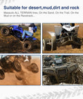 ATVs on dirt trails using 16x8-7 ATV Tires Set Of 2 Beefy Knobby Tubeless 6 Ply Go Kart Mini Bike Tires Heavy Duty 6PR