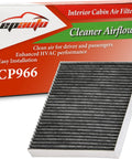 Cabin Air Filter Replacement CP966 For GM Select Models 2013 To 2025 Fits Silverado Equinox with original packaging