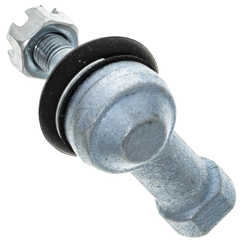 Beefy Tie Rod End Kit For Arctic Cat 3303 223 And 3303 224 With M10 By One Point Two Five Thread Two And One Third Inch Length On Knuckle Side Gray Finish Replaces OEM 2006 DVX 50 2x4 And 2006 DVX 90 2x4 Utility, gray metal tie rod end