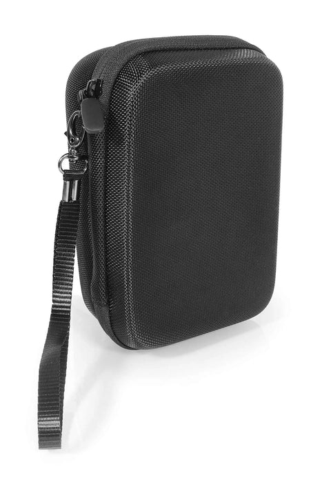 Compact Carry Case For ET300 Circuit Breaker Finder And Southwire Adapter Kit with mesh pocket, semi-hard black PEVA shell