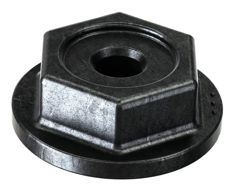 Outdoor Accents Black Hex Head Washer 24 Count for Exterior Use Quik Guard Coated 1.469 Inch Diameter Works With Decorative Hardware And Structural Wood Screws Structural Load Rated