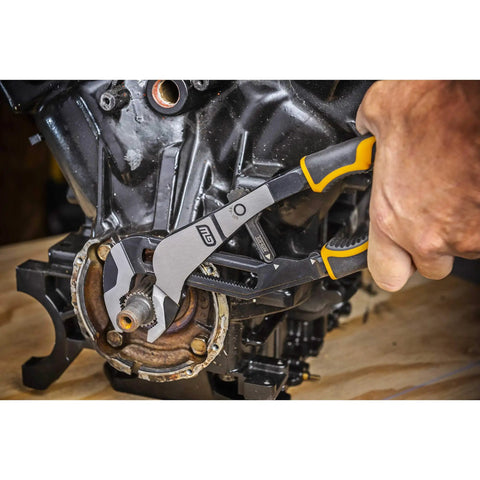 Bolt Biter And AutoBite 13 Piece Set For Damaged Fasteners BiDirectional Removal And Tightening Tapered Entry Seats Easily On Worn Bolts Square Drive Hex Base Fits Impact Guns Ratchets Wrenches And Pliers Spring Loaded Handle Delivers Striking Impact