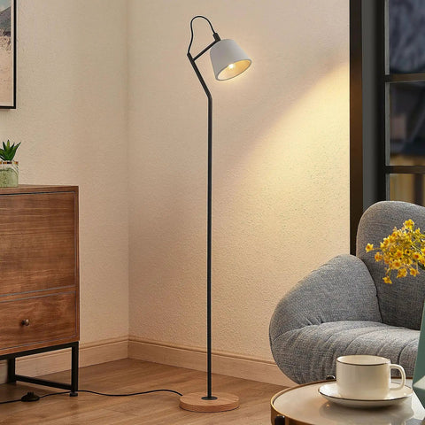 Hands Free Foot Pedal Switch With 6 Foot Extension Cord And Polarized Plug, Heavy Duty Foot Control For Lamps Tools And Appliances, Easy On Off Power Switch For No Hands Operation; black floor lamp in living room